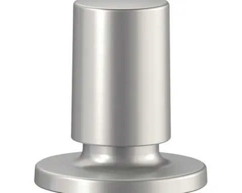 Zugknopf BLANCO rund edelstahl seidenmatt 222118