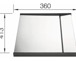 Anlegbarer Tropf Blanco aus Edelstahl 223067