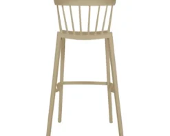 Barhocker Windson Outdoor Kunststoff 55×53×103 cm stapelbar sand