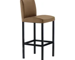 Barstuhl Mayer Sitzmöbel 1113 40 x 45 x 94 cm Stahl schwarz/hellbraun
