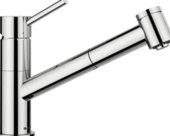Blanco Einhebel Küchenarmatur mit herausziehbaren Auslauf KANO-S VARIO chrom glänzend 527961