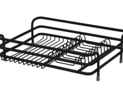CENTA Abtropfgestell 32x43x12 cm schwarz matt