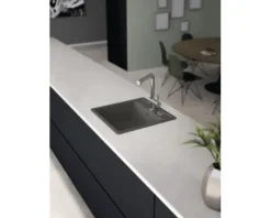 CENTA Spüle ALCOR 50 490 x 510 mm asphalt dunkelgrau ALCOR 50 DG