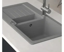 CENTA Spüle MERGA 60 860 x 435 mm grau MERGA 60 LG