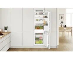 Einbau-Kühl- und Gefrierkombination Bosch KIV86VFE1 BxHxT 54.1 x 177.2 x 54.8 cm Kühlteil 183 l Gefrierteil 84 l