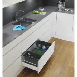 Envi Free Deckel 302 x 230 mm 20842 Mülleimerdeckel Kunststoff Anthrazit für Küche