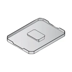Envi Free Deckel 302 x 230 mm 20842 Mülleimerdeckel Kunststoff Anthrazit für Küche