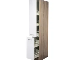 Flex Well Apothekerschrank Samoa BxTxH 30 x 57 x 200 cm weiß matt zerlegt 00007529