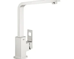 GROHE Küchenarmatur EUROCUBE supersteel matt 31255DC0