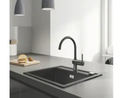 GROHE Küchenarmatur MINTA schwarz matt 32917KS0