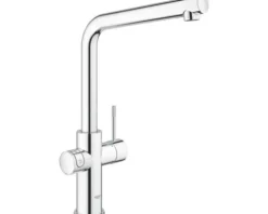 GROHE Küchenarmatur mit Filterfunktion und Kochend heißes Wasser GROHE RED chrom 30327001