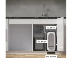 GROHE Küchenarmatur mit Sprudel GROHE BLUE HOME chrom 31454001