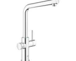 GROHE Küchenarmatur mit Sprudel GROHE BLUE HOME chrom 31454001