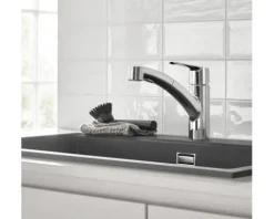 Grohe Quickfix Küchenarmatur mit Handbrause START chrom 30307001