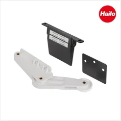 Hailo Türöffner 3692021 Kick and Go Fußpedal Drehtür mit Türschnapper mechanisch