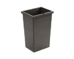Hailo 13 Liter Inneneimer 1132959 dunkelgrau 242 x 192 x 380 mm