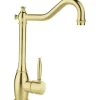 Küchenarmatur mit Einhebelmischer RESI gold 513000