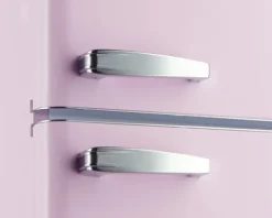 Kühl- und Gefrierkombination Wolkenstein GK212.4RT SP rosa BxHxT 54.5 x 145.6 x 62.6 cm Kühlteil 172 l Gefrierteil 39 l
