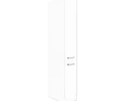 Optifit Apothekerschrank Salo214 BxTxH 30 x 57,1 x 206,8 cm weiß matt zerlegt HWSA HFZ306-7+