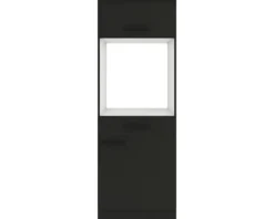 Optifit Backofenhochschrank mit Tür Madrid420 BxTxH 60 x 60 x 174,4 cm anthrazit matt zerlegt Anschlag reversibel KUMA MHB606-9+