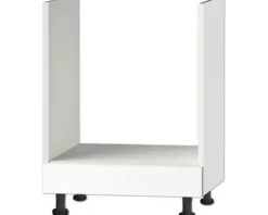 Optifit Herdumbauschrank Bengt932 BxTxH 60 x 58,4 x 87 cm weiß matt zerlegt Anschlag reversibel KFBE U634-8+