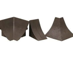 PICCANTE Zubehörset für Wandabschlussleiste Dark Brown K5579 WAP