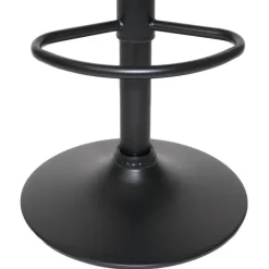 PROREGAL 2er-Set Barhocker gepolstert mit Lehne Sitzhöhe 63-83cm höhenverstellbar drehbar Stoff Boucle Dunkelgrau| Tresenhocker Barstuhl