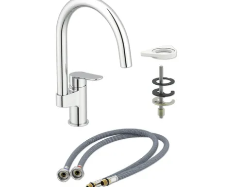 SERIES Einhebel Küchenarmatur SABIK chrom glänzend