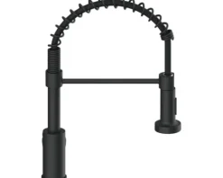 SERIES Küchenarmatur mit Brause TIBER schwarz matt