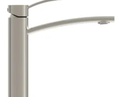 SERIES Küchenarmatur NEMBUS edelstahl gebürstet mit Schnellbefestigung "QuickFix" 360° schwenkbar