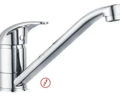 SERIES Küchenarmatur Niederdruck AIN chrom glänzend