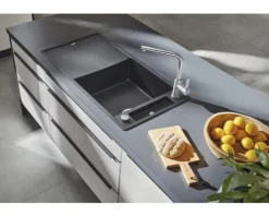 Spüle Blanco AXIA III XL 6 S 1000 x 510 mm felsgrau 523511