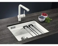 Spüle Blanco ETAGON 500-U 540 x 456 mm kristallweiß glänzend 525149