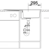 Spüle Blanco METRA 5 S 860 x 500 mm anthrazit 513044