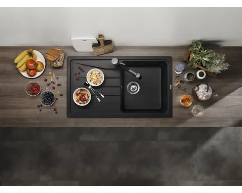 Spüle Blanco SONA 5 S 860 x 500 mm softweiß 527151