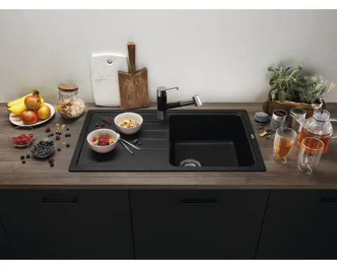 Spüle Blanco SONA 5 S 860 x 500 mm softweiß 527151