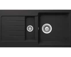 Spüle SCHOCK Typos D-150S A 860 x 435 mm nero TYPD150SAGNE