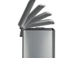 Wenko Treteimer Studio Easy Close 30 l grau matt