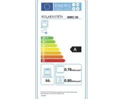 Wolkenstein Backofen WMO 90 Nutzvolumen 66 l Maße BxHxT 59,5 cm x 59,5 cm x 55 cm