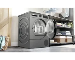 Wärmepumpentrockner WQG243DR10 Bosch Fassungsvermögen 9 kg U/min BxHxT 598x842x613 mm