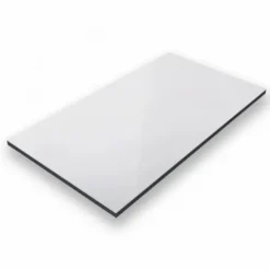 150x100cm - Aluverbundplatte Aluminiumverbund Spiegel-Silber - 3 mm/0,3 mm