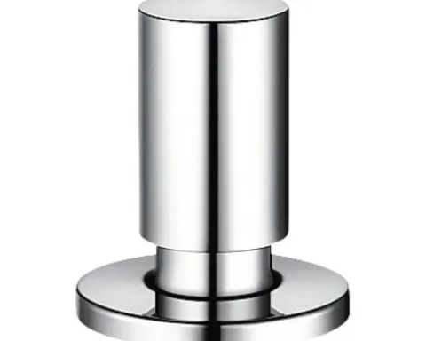 Zugknopf BLANCO rund chrom 221339
